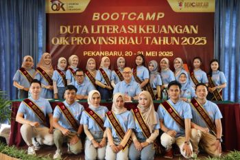 OJK Riau gelar Bootcamp Duta Literasi Keuangan 2025