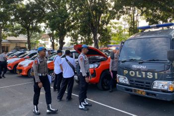 Propam Polres Mabar cek kendaraan dinas Polri cegah pelanggaran