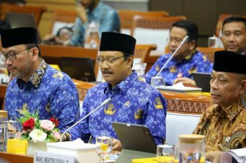 Mensos Saifullah Yusuf sambut baik usulan pembentukan komite pengawas Sekolah Rakyat