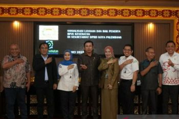 BPJS Kesehatan sosialisasi  Program JKN di DPRD Palembang