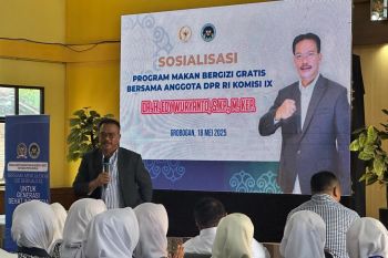 DPR-BGN sosialisasi MBG di Desa Kropak Grobogan
