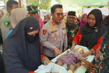 Gebyar Posyandu Presisi Polres Kotim berkontribusi untuk turunkan stunting