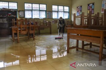 Banjir di Tasikmalaya berangsur surut