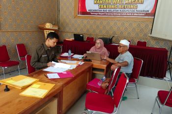 Upaya percepatan PTSL, Kantor Pertanahan Pasaman pacu kumpulkan data yuridis kelapangan