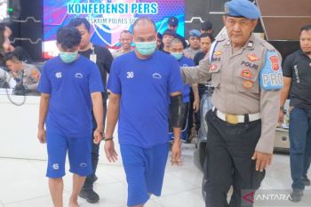 Polres Subang tangkap empat orang preman pemalak sopir truk