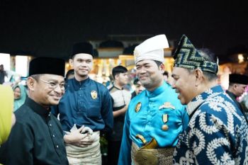 Tengku Sri Maharaja VIII hadir di acara Gelar Melayu Serumpun Tahun 2025 di Istana Maimon