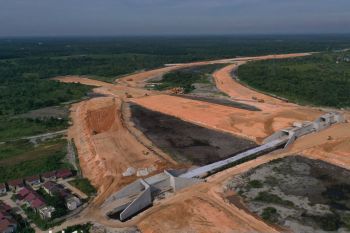 Pembangunan tol lingkar Pekanbaru capai 50 persen