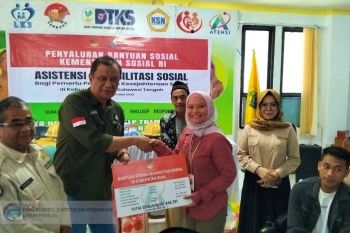 Balai Nipotowe Kota Palu serahkan bantuan ATENSI kepada 162 warga Buol