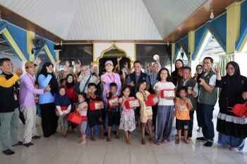 Kemensos lakukan "trauma healing" bagi korban gempa di Bengkulu