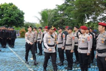 Polda Lampung pastikan 858 personel gabungan amankan PSU Pesawaran