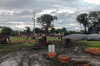 Puluhan rider adu skill di Trial Game Dirt 2025