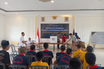 19 narapidana Rutan Bandarlampung ikuti PSU Pesawaran