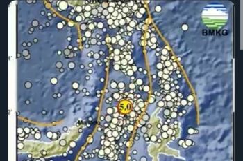 Gempa magnitudo 5,0 mengguncang Halmahera Barat