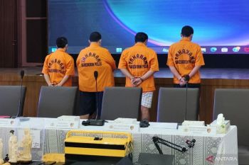 Bareskrim Polri tangkap sindikat penjual gading gajah ilegal yang dijual lewat medsos