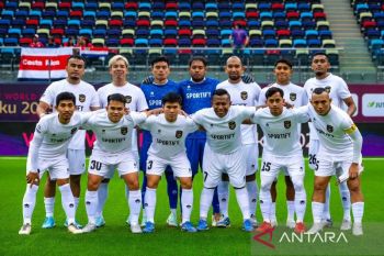 Timnas sepak bola mini Indonesia gagal ke 16 besar Piala Dunia WMF 2025