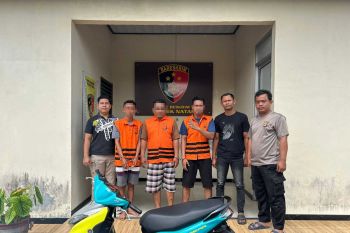 Polisi tangkap komplotan pencuri motor di Lampung Selatan