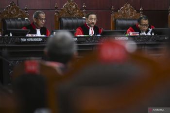 MK tidak menerima lima perkara uji formal UU TNI