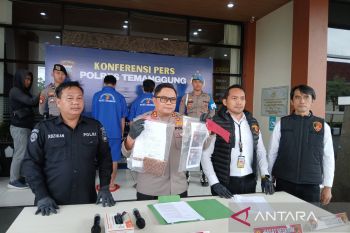 Polres Temanggung tahan  ketua ormas pelaku pemerasan