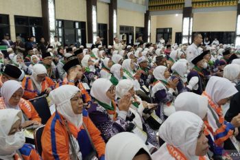 Puncak keberangkatan jamaah Sumsel menuju Makkah tanggal 4 Juni 2025