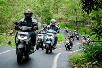 Yamaha Gear Ultima tembus 74,5 km per liter, taklukan medan pegunungan