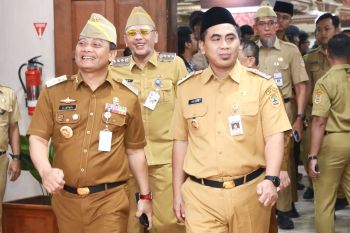 Wali Kota Tegal apel bersama gubernur di Semarang