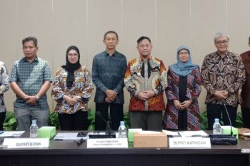 Bupati Katingan paparkan rencana tata ruang Kementerian ATR