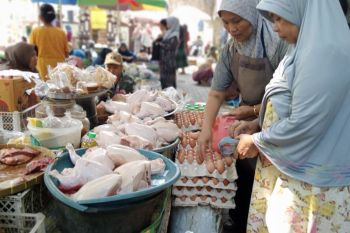 Harga bahan kebutuhan pokok di Mataram masih stabil
