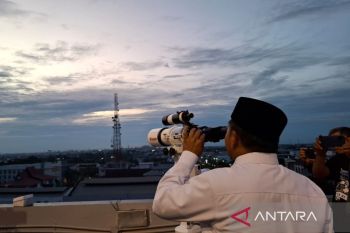 Kemenag Kalsel: Pantauan hilal awal Dzulhijjah 1446 H tertutup awan tebal