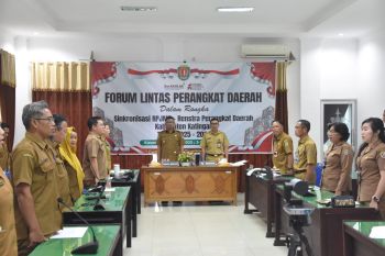 Pemkab Katingan bahas RPJMD 2025-2029 di Forum Lintas Perangkat Daerah