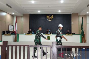 Hakim vonis penjara seumur hidup oknum TNI terlibat pembunuhan