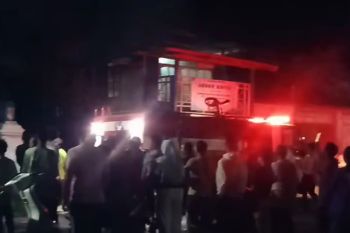 Rumah pengusaha ikan di Lombok Timur terbakar