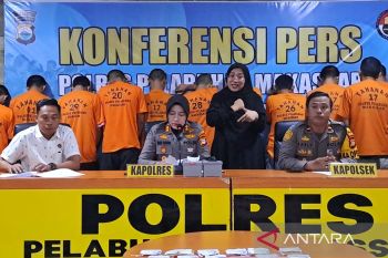 Polres Pelabuhan Makassar tangkap 111 tersangka kasus narkoba