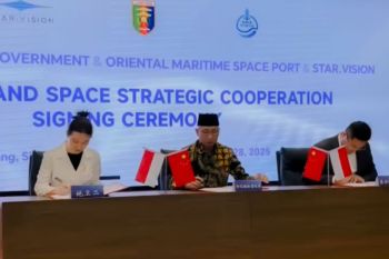 Lampung kerja sama pemanfaatan satelit dengan dua perusahaan China