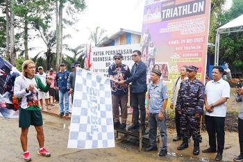 Gubernur Kaltara Buka Eksibisi Triathlon 2025, Momentum Membangun Wilayah Perbatasan