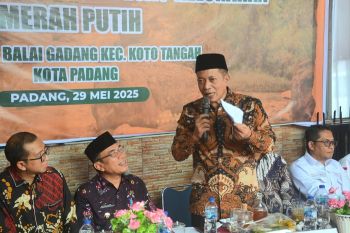 Maigus Nasir dampingi Wamenkop RI tinjau operasional Koperasi Merah Putih di Kelurahan Balai Gadang