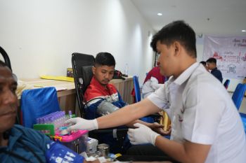 Donor darah Pertamina Dumai dan Pakning sumbangkan 600 kantong ke PMI