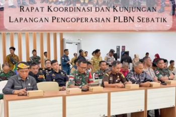 Wakil Ketua DPRD Kaltara Mengikuti Rakor PLBN Sebatik