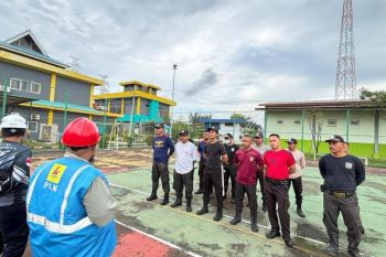 PLN UPK Babel latih satpam hadapi situasi darurat perkuat pengamanan obvitnas