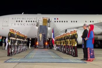 Sambut Macron, Menhan: RI dan Prancis perkuat kerja sama pertahanan