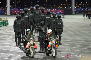 Jelang puncak haji, Arab Saudi gelar pasukan pengamanan haji di Padang Arafah