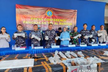 TNI AL gagalkan penyelundupan benih lobster di Banten