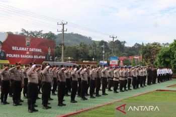 Polres Bangka Selatan gelar upacara Hari Lahir Pancasila