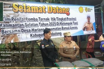 Kelompok Ternak Desa Hariang ikuti penilaian tingkat Provinsi Kalsel