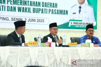 Bupati Welly Suhery gelar Rakor perdana lengkap stakeholder Pemkab Pasaman