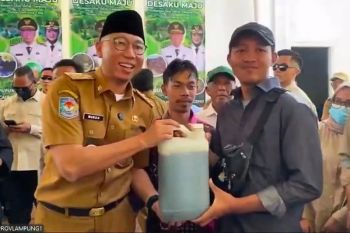 Pemprov Lampung fasilitasi 600 titik di desa untuk pembuatan pupuk organik