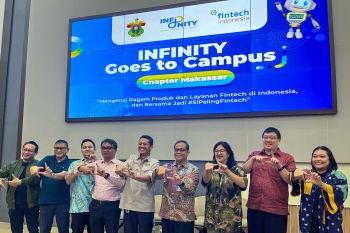 OJK dan AFTECT Infinity kampanye anti-judol di Makassar