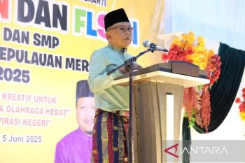 Buka seleksi O2SN dan FLS3SN, Bupati Meranti harap karakter anak bisa tumbuh kreatif dan sportif