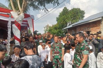 KSAD Jenderal TNI Maruli Simanjuntak resmikan 47 titik program TNI AD manunggal air di Jambi