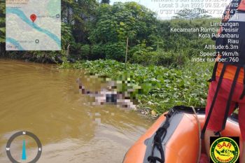 Remaja tenggelam di Sungai Siak ditemukan meninggal