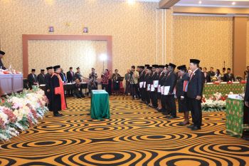 Sembilan anggota DPRP Papua Selatan jalur pengangkatan Otsus resmi dilantik